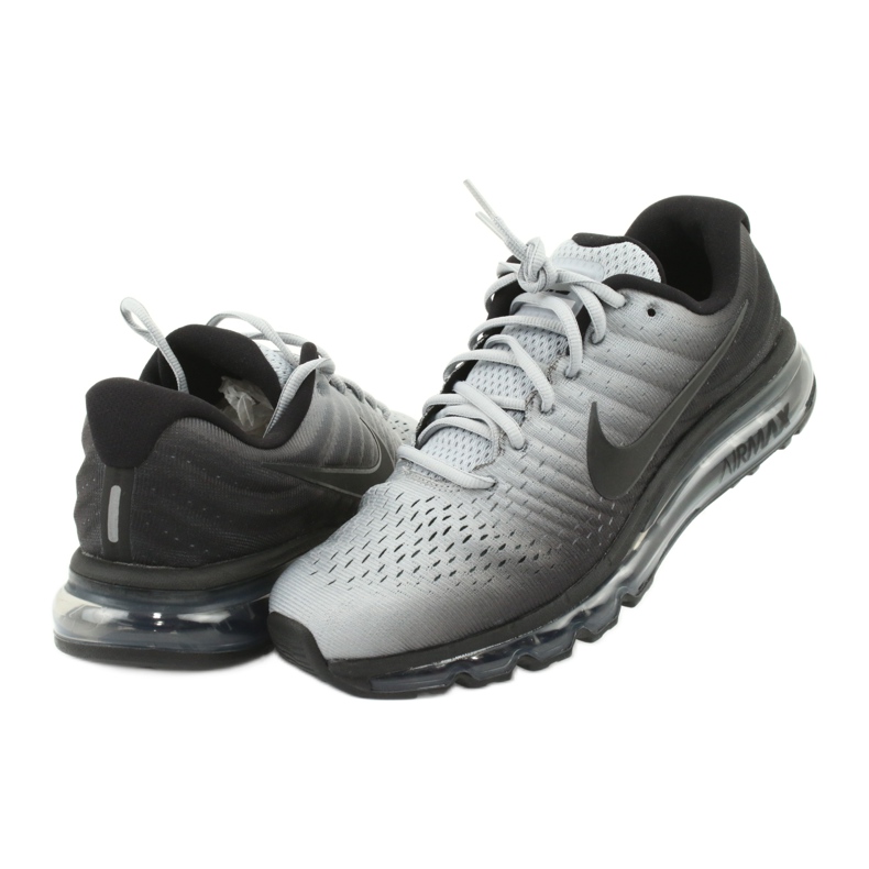 Zapatillas Nike Air Max 2017 M AT0044-002 negro gris 4