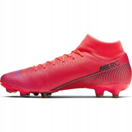 Zapatos de fútbol Nike Mercurial Superfly 7 Academy FG / MG M AT7946 606 azul marino rojo 8