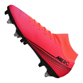 Calzado Nike Superfly 7 Academy SG-Pro Ac M BQ9141-606 rosa rojo 1