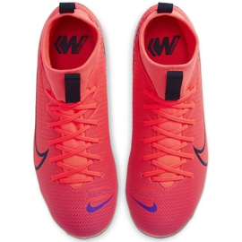 Zapatos de fútbol Nike Mercurial Superfly 7 Academy FG / MG Jr AT8120-606 rojo rojo 1 Zapatos de fútbol Nike Mercurial Superfly 7 Academy FG / MG Jr AT8120-606 rojo rojo 1