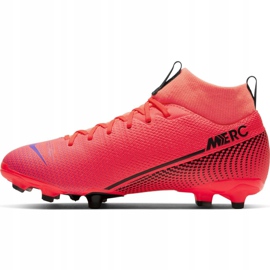 Zapatos de fútbol Nike Mercurial Superfly 7 Academy FG / MG Jr AT8120-606 rojo rojo 2 Zapatos de fútbol Nike Mercurial Superfly 7 Academy FG / MG Jr AT8120-606 rojo rojo 2