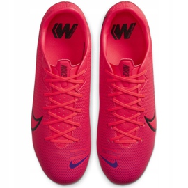 Zapatos de fútbol Nike Mercurial Vapor 13 Academy FG / MG M AT5269-606 rojo rojo 1