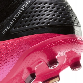 Zapatos de fútbol Nike Phantom Vsn 2 Elite Df FG / MG Jr CD4062-606 rojo-rosa, negro rosado 6