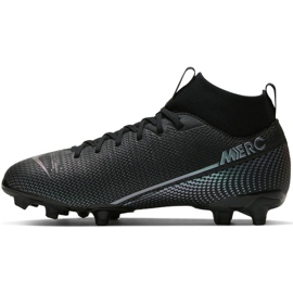 Zapatillas de fútbol Nike Mercurial Superfly 7 Academy FG / MG Jr AT8120-010 negro negro 2 Zapatillas de fútbol Nike Mercurial Superfly 7 Academy FG / MG Jr AT8120-010 negro negro 2