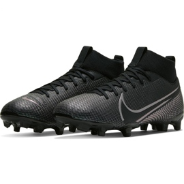 Zapatillas de fútbol Nike Mercurial Superfly 7 Academy FG / MG Jr AT8120-010 negro negro 3