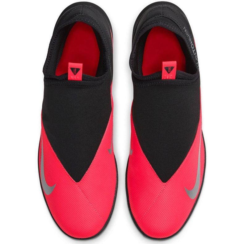 Zapatos de fútbol Nike Phantom Vsn 2 Club Df Tf M CD4173-606 rojo naranjas y rojos 1