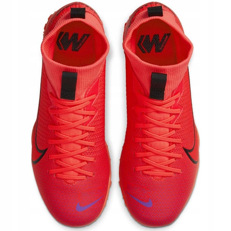 Zapatos de fútbol Nike Mercurial Superfly 7 Academy Tf Jr AT8143-606 rojo rojo 1 Zapatos de fútbol Nike Mercurial Superfly 7 Academy Tf Jr AT8143-606 rojo rojo 1