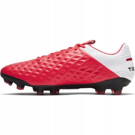Zapatos de fútbol Nike Tiempo Legend 8 Pro Fg M AT6133-606 rojo naranjas y tintos 2