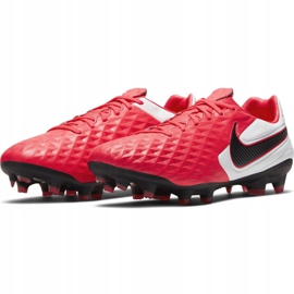 Zapatos de fútbol Nike Tiempo Legend 8 Pro Fg M AT6133-606 rojo naranjas y tintos 3