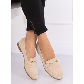 Mocasines de mujer beige T355P Beige 2 Mocasines de mujer beige T355P Beige 2
