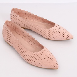 Bailarinas rosa calado NK18P Rosa rosado 3