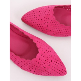 Bailarinas caladas fucsia NK18P Fushia rosado 2