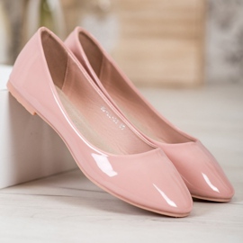 Goodin Bailarinas en polvo rosado 3