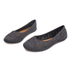 Bailarinas Caladas A009 Gris 2