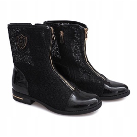 Botas Caladas Cremallera X362 Negro 3