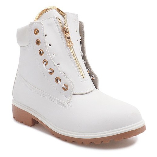 Botas de madera con aislamiento 16-237 blanco 2