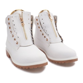 Botas de madera con aislamiento 16-237 blanco 3