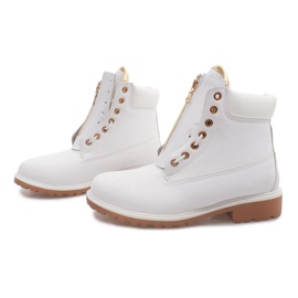 Botas de madera con aislamiento 16-237 blanco 4