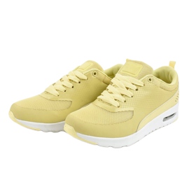 Zapatos deportivos de mujer de moda beige GF7811 2