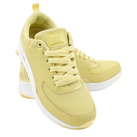 Zapatos deportivos de mujer de moda beige GF7811 3