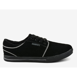 Zapatillas de hombre negras MC704-3 negro 2 Zapatillas de hombre negras MC704-3 negro 2