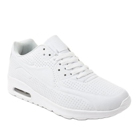 Zapatillas deportivas de hombre blancas M014-3 blanco 1