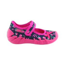 Calzado infantil befado 109P181 multicolor rosa azul marino 1