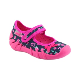 Calzado infantil befado 109P181 multicolor rosa azul marino 2