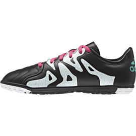 Botas de fútbol Adidas X 15.3 Tf Cuero Jr AF4788 negro negro 2