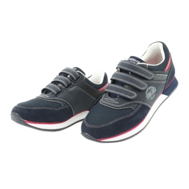 American Club Zapatilla americana RH21 azul marino rojo 3