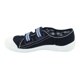 Calzado infantil befado 672Y049 blanco azul marino azul 2