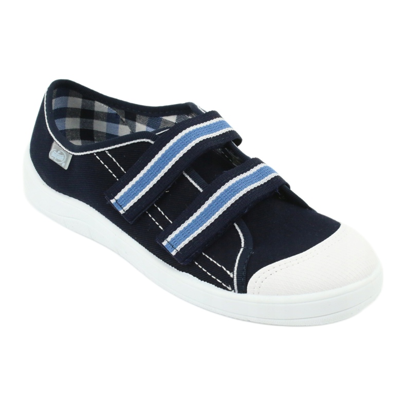 Calzado infantil befado 672Y049 blanco azul marino azul 1