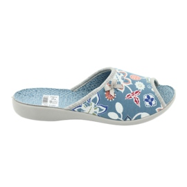 Zapatos de mujer befado pu 254D104 azul 1
