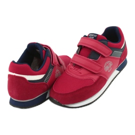 American Club Zapatillas deportivas American Red RH20 blanco rojo azul marino 4