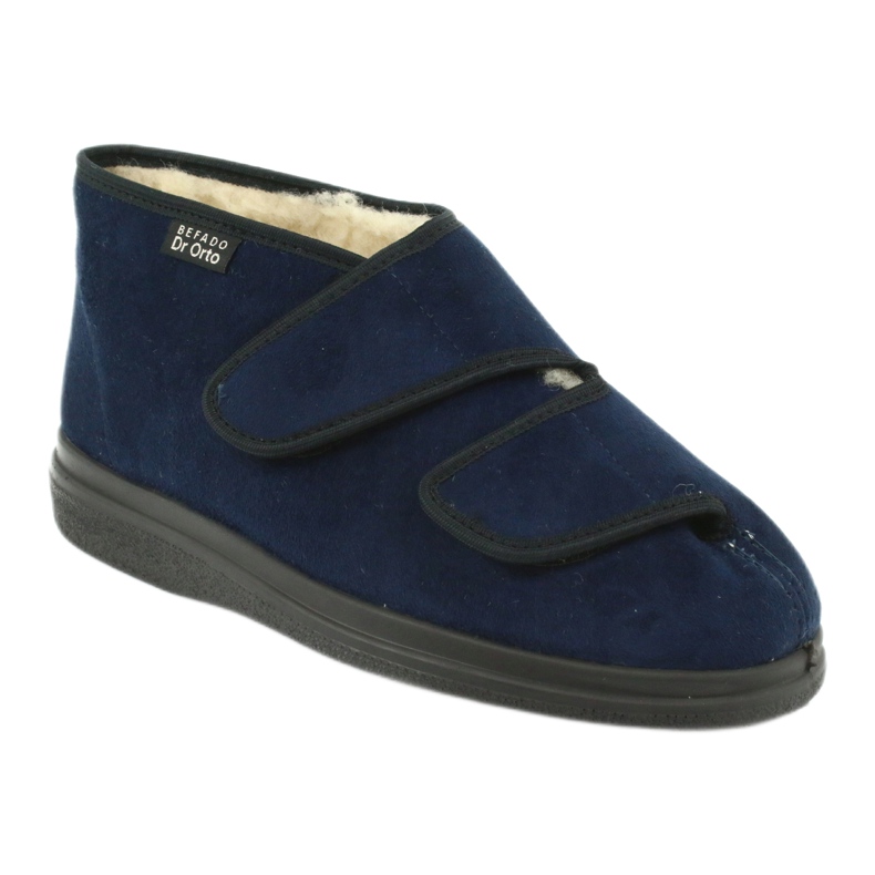 Zapato de borreguito befado 986D010 azul marino 1