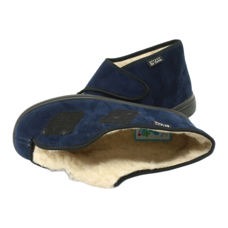 Zapato de borreguito befado 986D010 azul marino 5