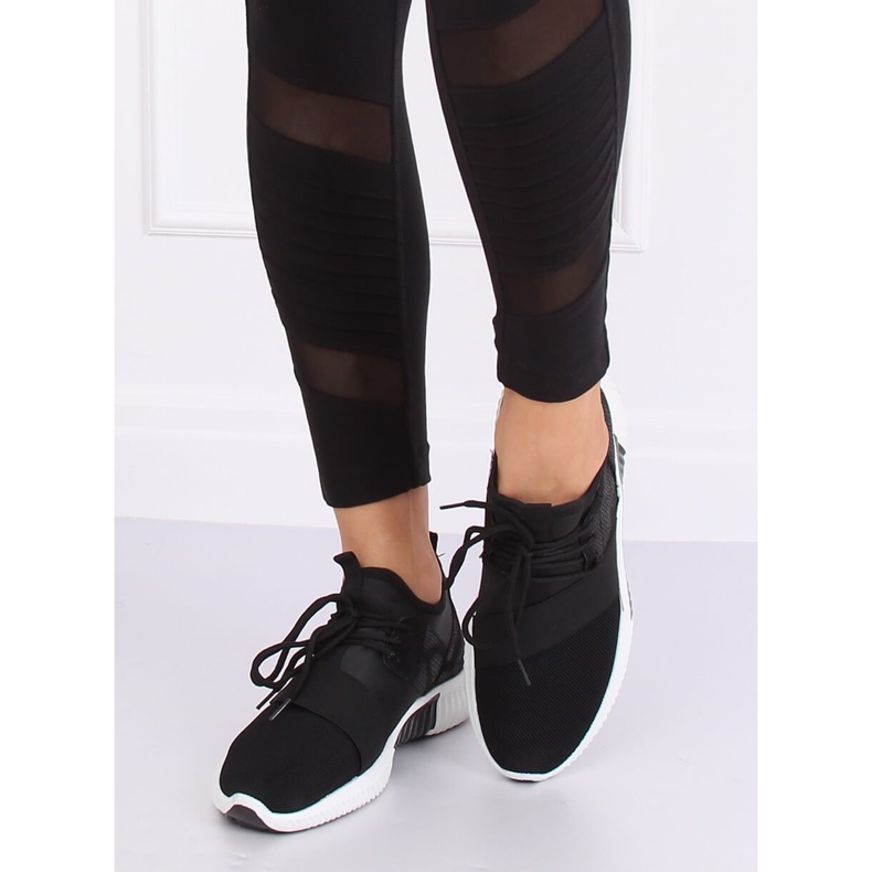 Negro 7925-SP Zapatillas deportivas negras 2