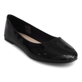 Bailarinas lacadas ZP-47A Negro 3