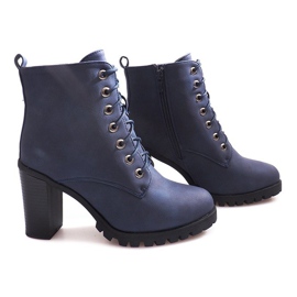 Botines Aislados W331 Azul Marino 2