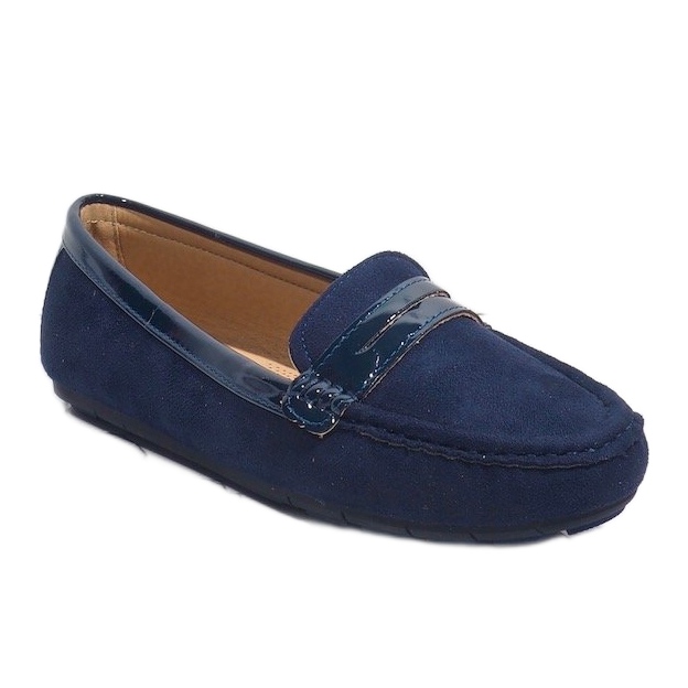 Mocasines azul marino con hebilla FM2958-3 1 Mocasines azul marino con hebilla FM2958-3 1