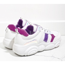 Zapatos deportivos blancos de mujer de moda SJ1929-2 multicolor 6