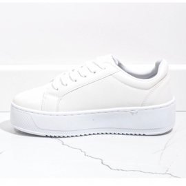 Zapatillas blancas en la plataforma 798 blanco 1