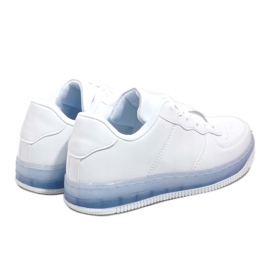 Zapatos deportivos blancos de mujer de moda 351 4
