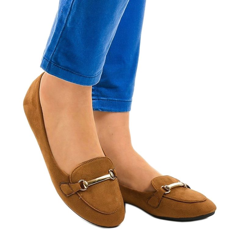 BM Mocasines marrones de bailarinas 2S2018-56 marrón 1 BM Mocasines marrones de bailarinas 2S2018-56 marrón 1