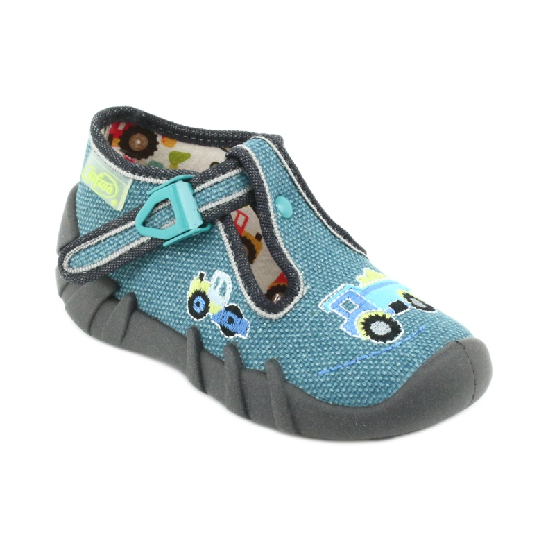 Calzado infantil befado 110P355 multicolor azul gris 1