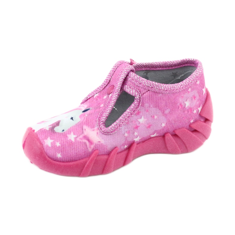 Calzado infantil befado 110P364 rosa gris 2