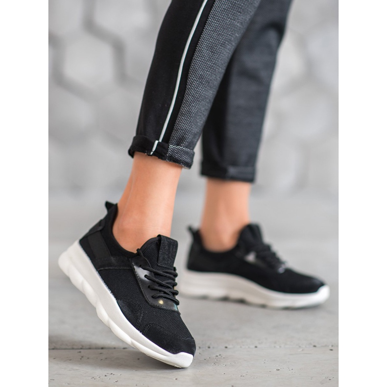 Marquiz Calzado deportivo sin cordones negro 1