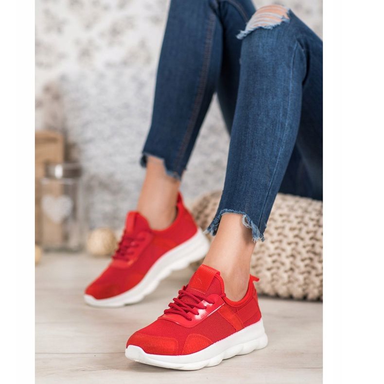 Marquiz Calzado deportivo sin cordones rojo 1