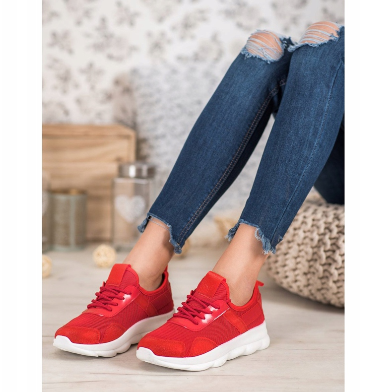 Marquiz Calzado deportivo sin cordones rojo 2