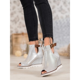 Filippo Botines plateados gris 2 Filippo Botines plateados gris 2